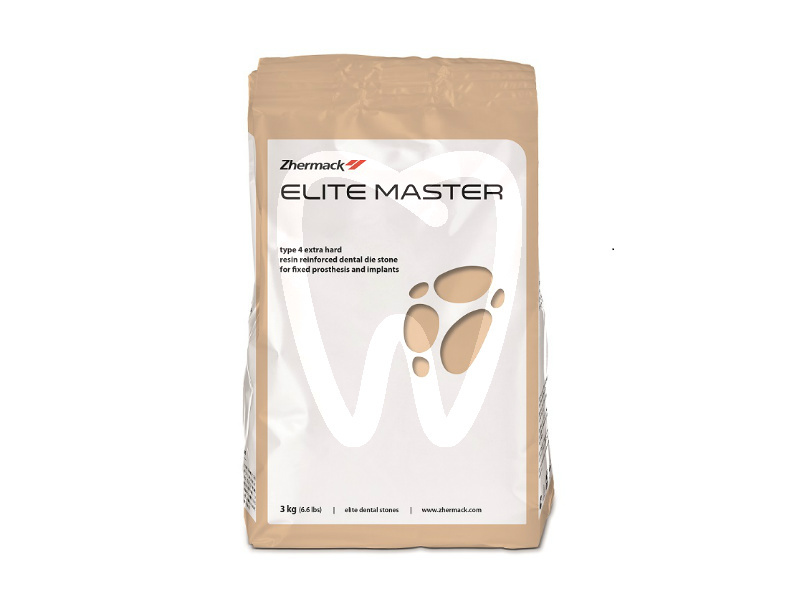 Gesso elite master desert sand 3kg materiali di consumo per l'elaborazione di modelli zhermack