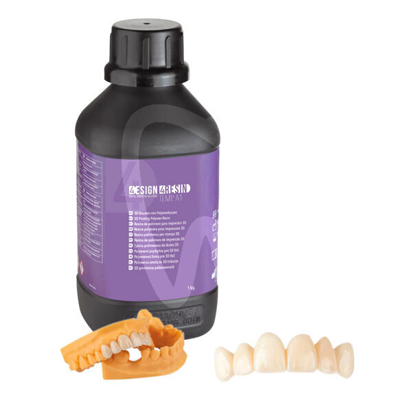 Resina 3d temp 4design a3 1kg cad / cam 4design