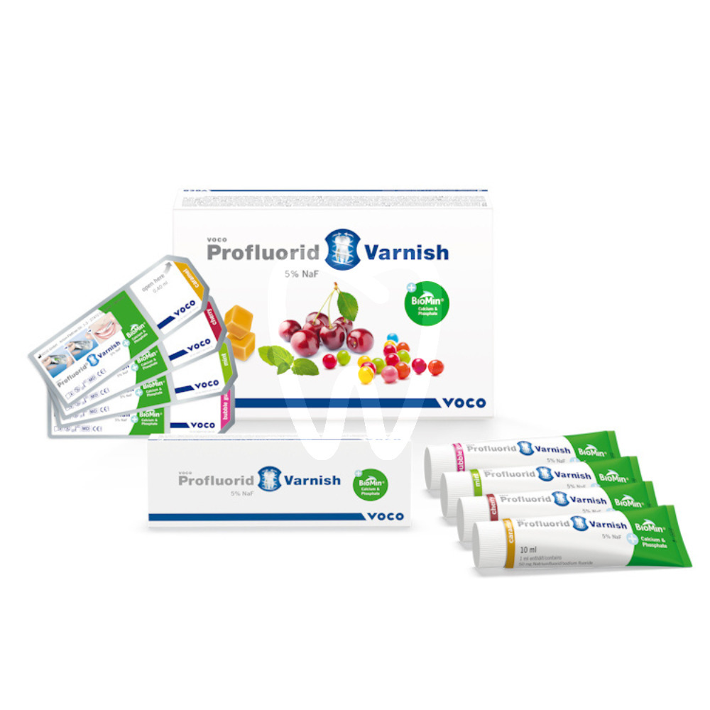 Profluorid varnish + biomin singledose 48x0,40ml mix profilaktyka voco