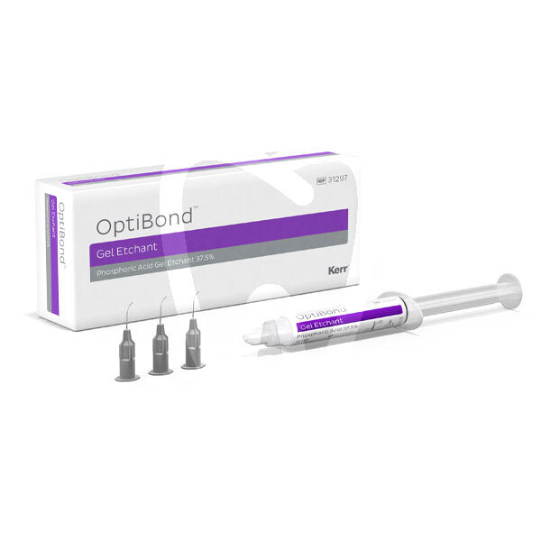Wytrawiacz gel etchant kit 3x3g materiały wypełnieniowe kerr