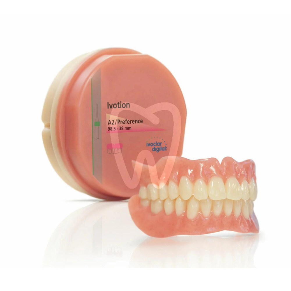 Ivotion a1 pink-v 98.5l 38 mm dolna cad/cam ivoclar digital