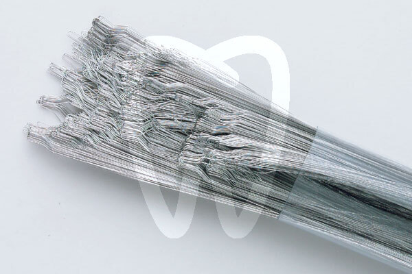 Ligatury metalowe długie .010" 1000 sztuk akcesoria metalowe i estetyczne g&h wire
