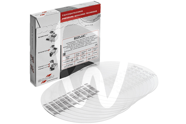 Bioplast 1,0x125 mm 10 sztuk laboratorium ortodontyczne scheu dental