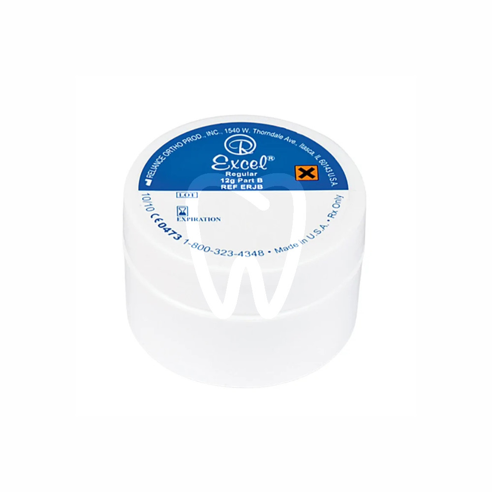 Excel pasta b reliance orthodontics słoiczek 12g materiały adhezyjne reliance orthodontic