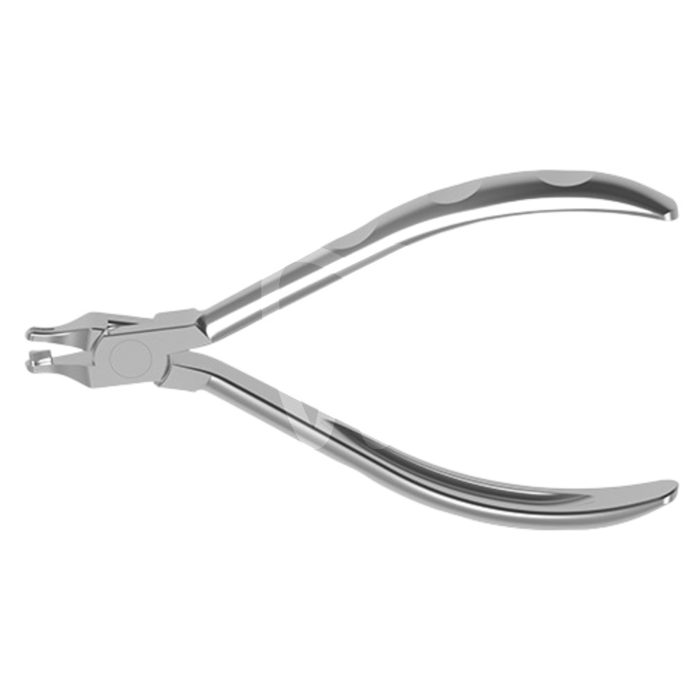 Kleszcze do dziurkowania w kształcie łezki, wkładki z węglika spiekanego narzędzia ortodontyczne carl martin