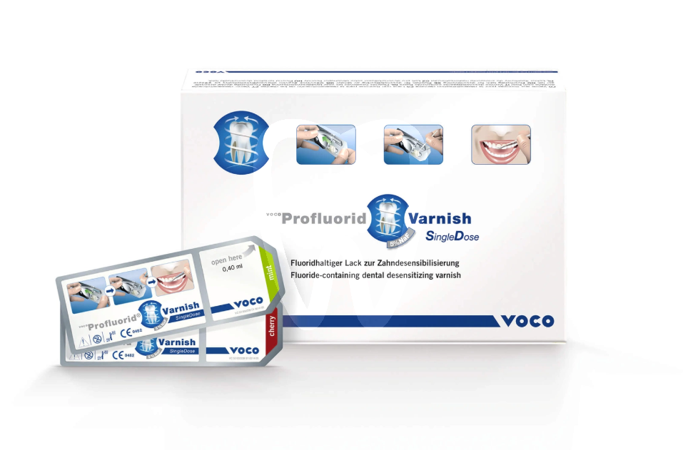 Profluorid varnish single dose 200 x 0,4ml profilaktyka voco