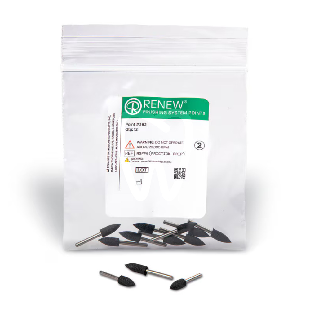 Reliance renew - gumki do polerowania po zdjęciu zamków ortodontycznych narzędzia ortodontyczne reliance