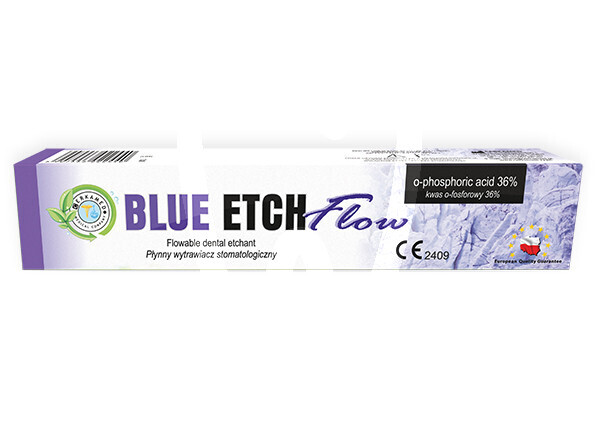 Wytrawiacz blue etch flow 10ml materiały wypełnieniowe cerkamed