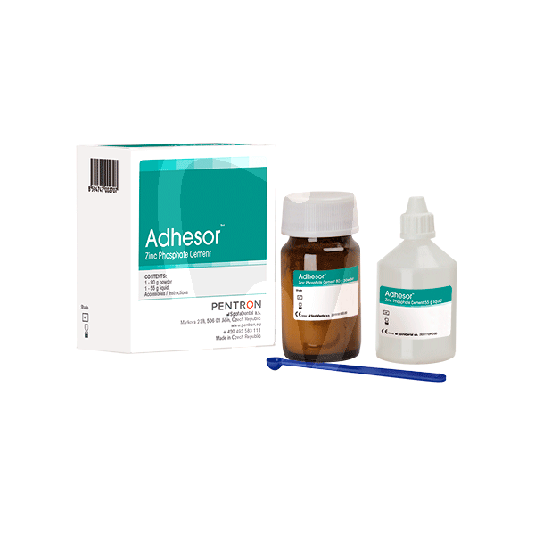 Adhesor 80 g proszku nr 1, 55 g płynu cementy kerr
