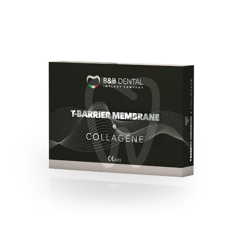Membrana kolagenowa t-barrier 30x40mm 2szt biomateriały i nici chirurgiczne b&b membrany t barri