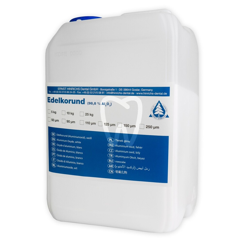 Piasek protetyczny edelkorund aluminium oxide 5kg profilaktyka hinrichs