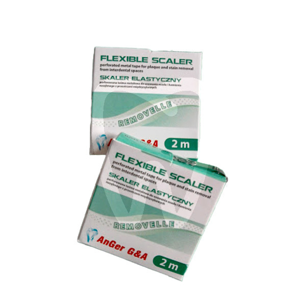 Skaler elastyczny metalowy 5mm/0,045mm 2m pełna perforacja polerowanie- akcesoria anger