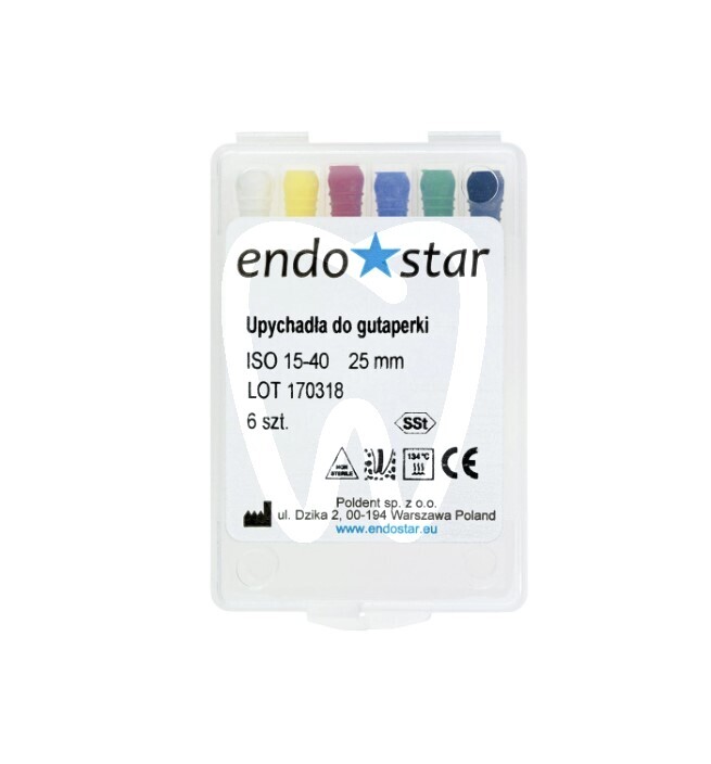 Endostar upychadła do gutaperki narzędzia stomatologiczne endostar