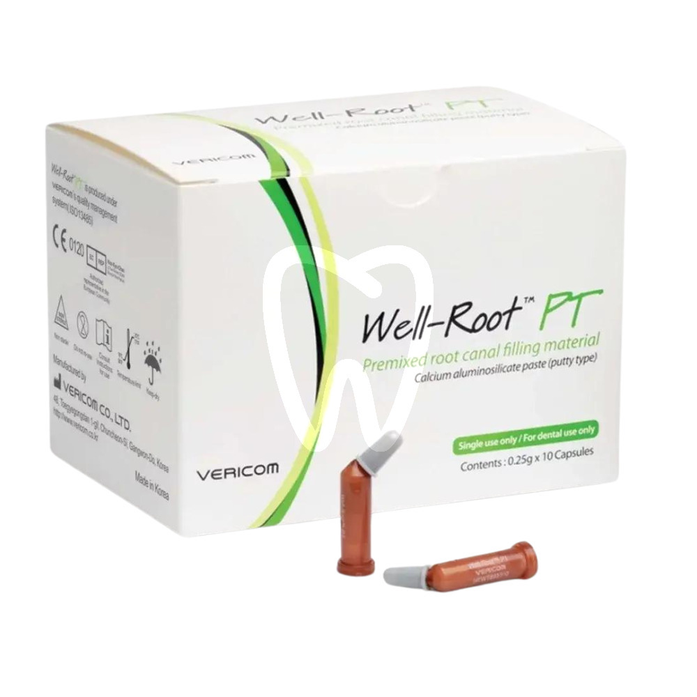 Well-root putty type - bioaktywna pasta bioceramiczna cementy danville