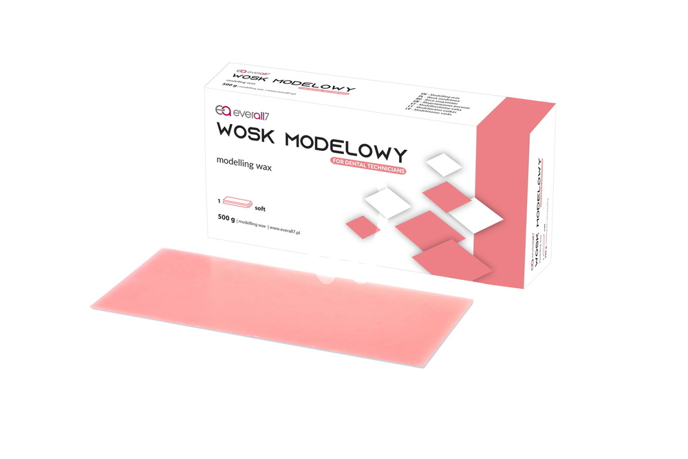 Wosk modelowy zhermack miękki 500g woski specjalne everall7