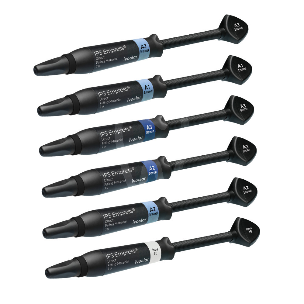 Empress direct assortment syringe 6x3g materiały wypełnieniowe ivoclar