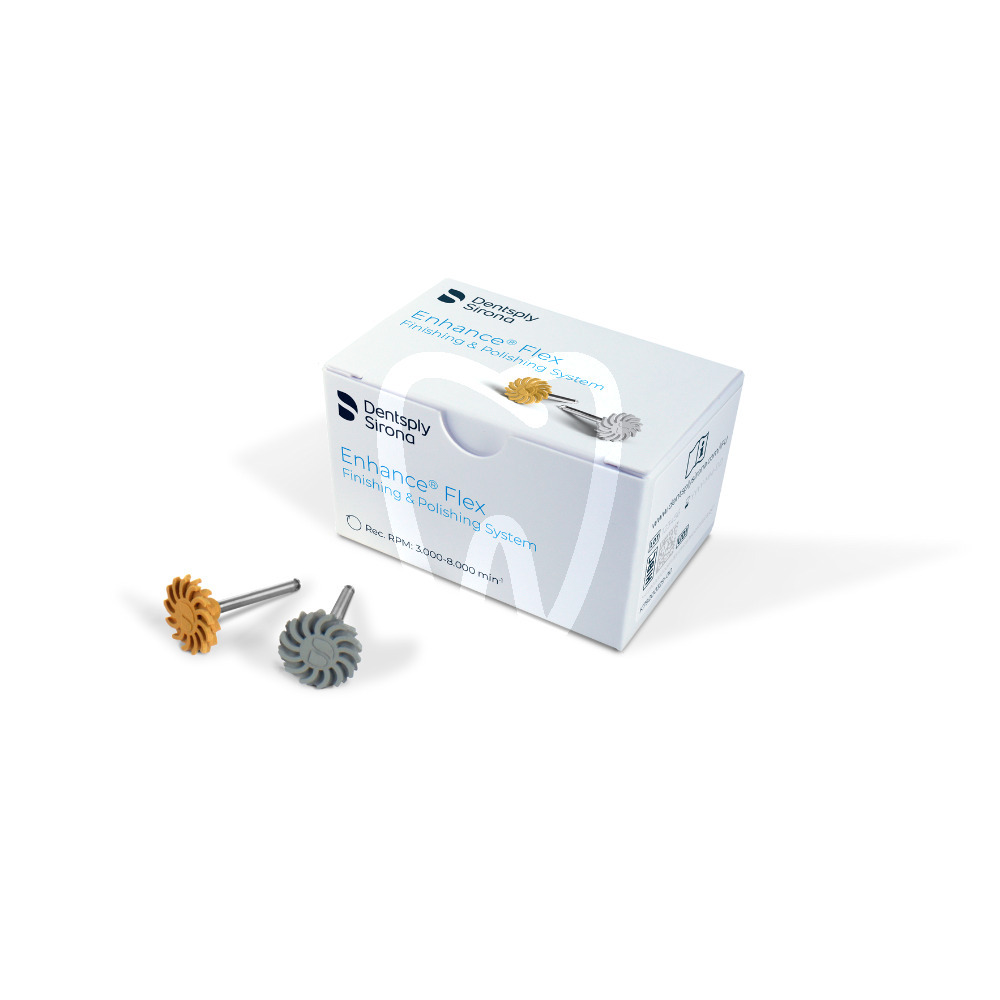 Gumki enhance flex 6 sztuk polerowanie- akcesoria dentsply
