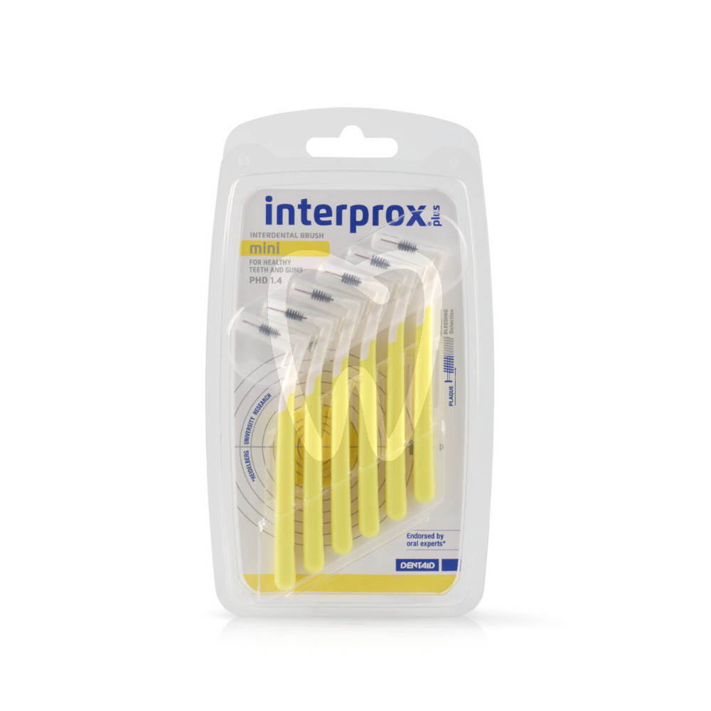 Interprox plus nano różowe nano 0,7mm 6szt profilaktyka dentaid