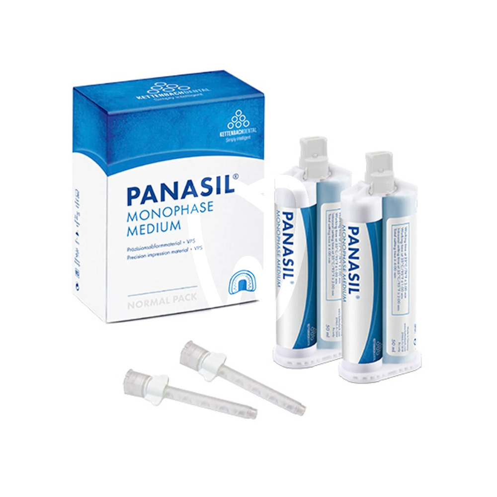 Panasil monophase medium normal pack- new materiały wyciskowe kettenbach
