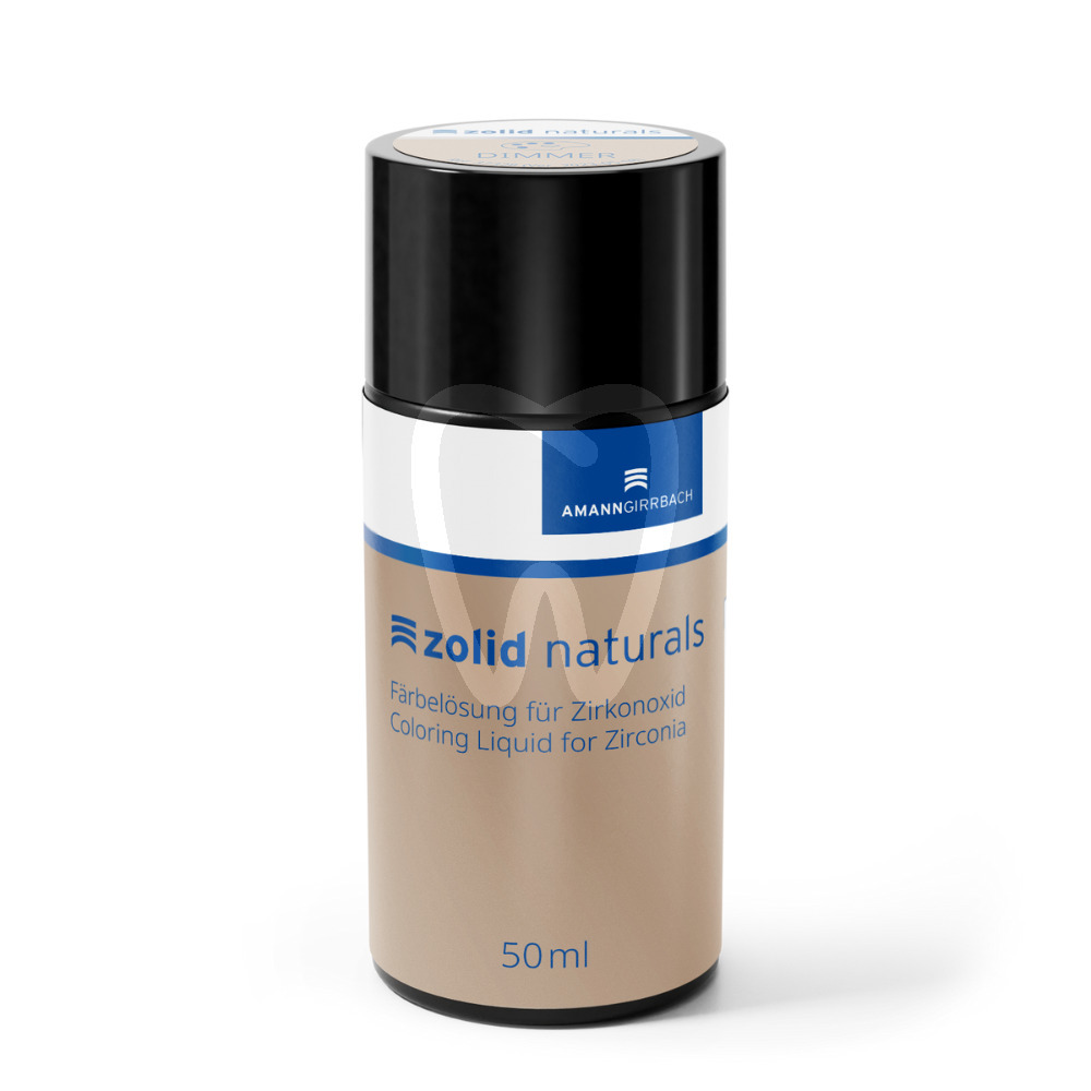 Zolid naturals roztwór barwiący 50 ml ceramika amann girrbach