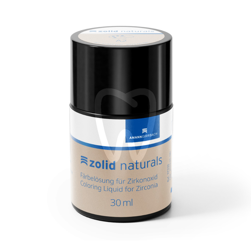Zolid naturals roztwór barwiący 30 ml ceramika amann girrbach