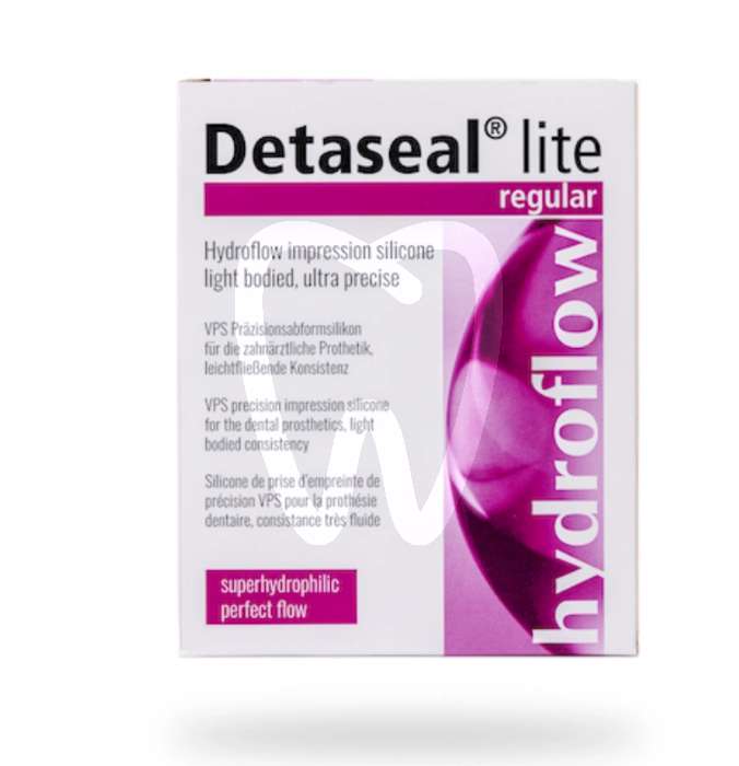 Detaseal hydroflow lite 2 x 50ml materiały wyciskowe detax