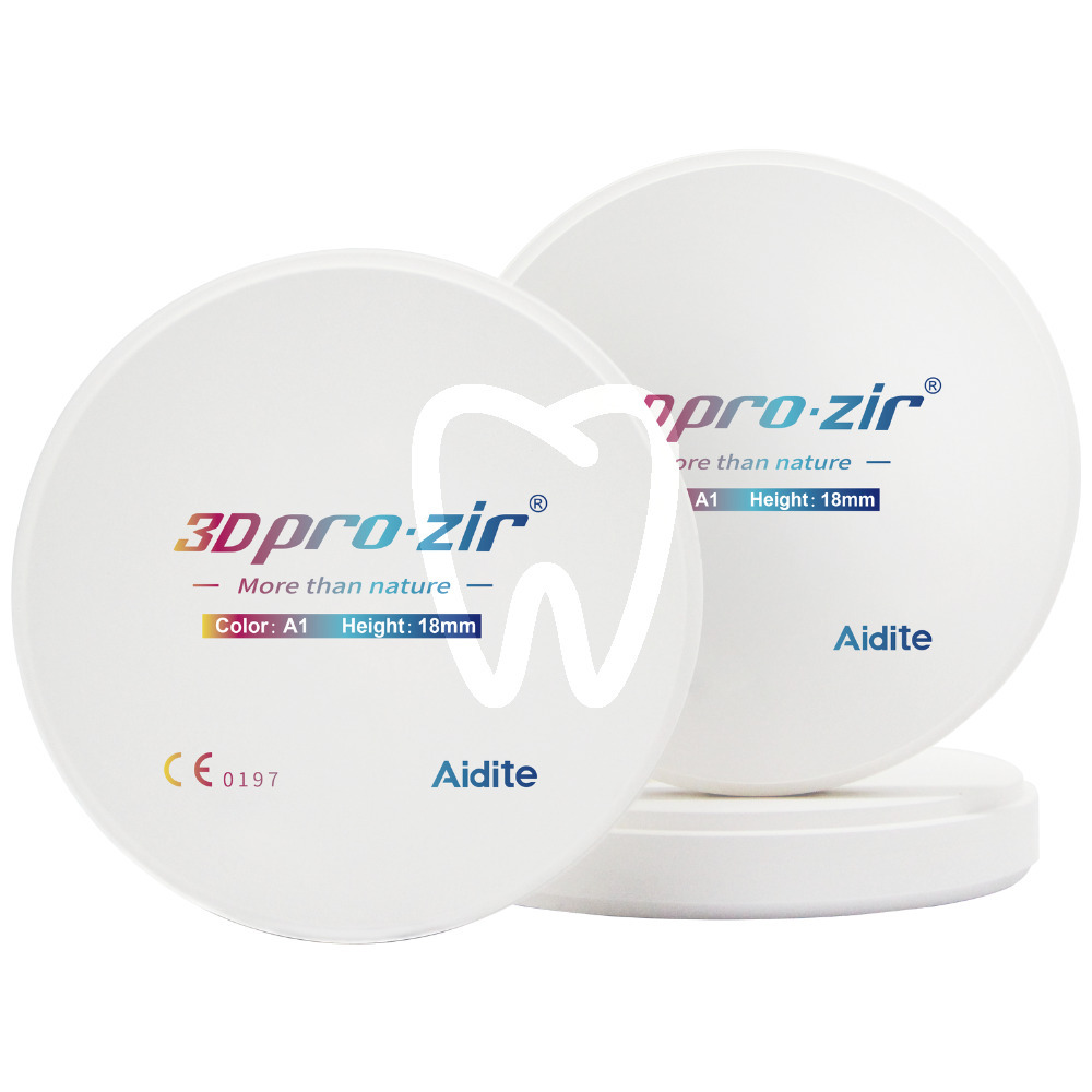 Dyski cyrkonowe aidite 3d pro zir multilayer 98x20mm d3 cad/cam aidite