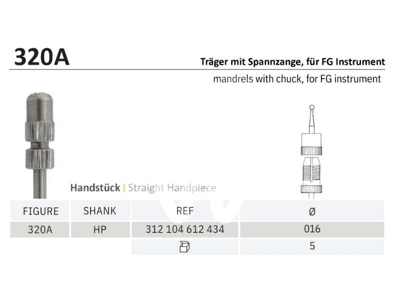 Jota adapter prostnica hp - wietła fg 5szt. materiały ścierne i frezujące jota