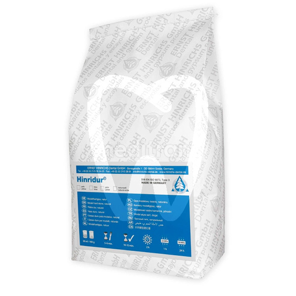 Gips hinridur iii kl. yellow 5kg materiały wyciskowe hinrichs