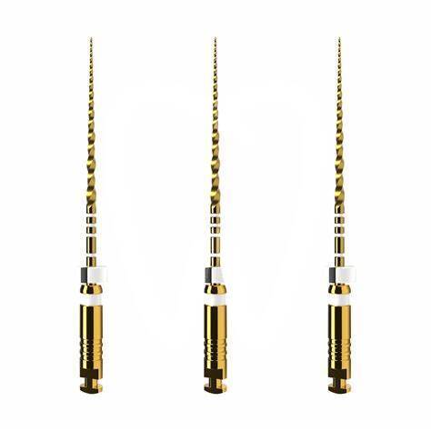 Pilniki maszynowe protaper ultimate shaper, slider 3 sztuki endodoncja dentsply maillefer
